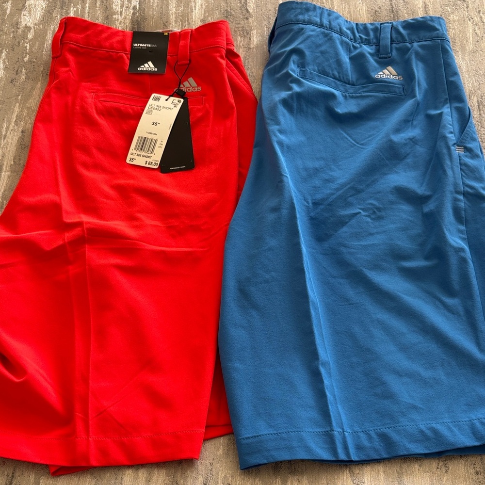 2 Pairs of Adidas Golf Shorts